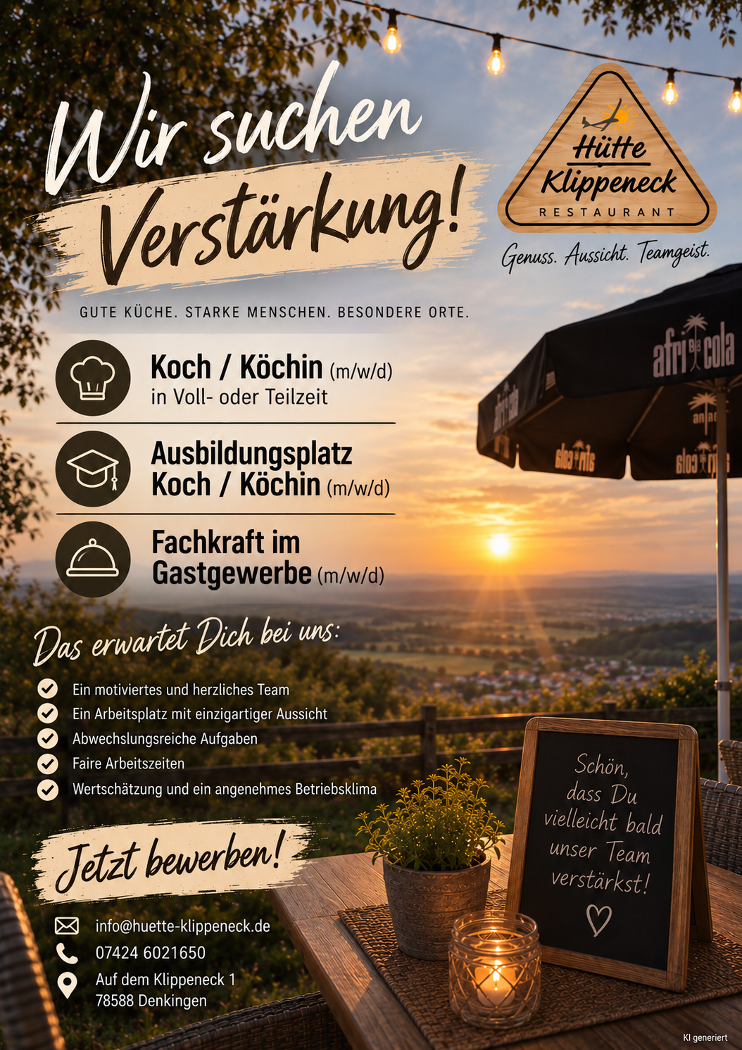 Team der Hütte Klippeneck